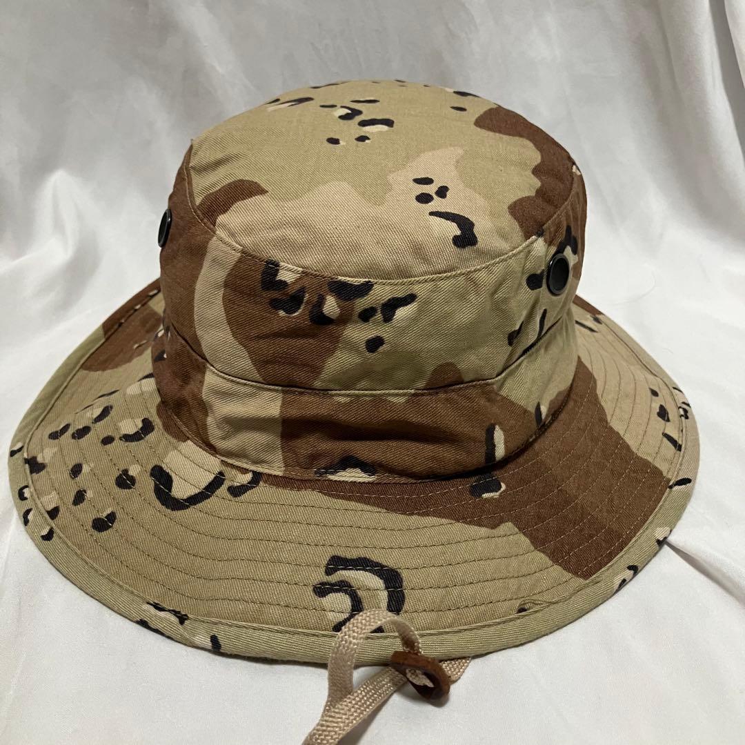 90s 米軍 U.S.ARMY チョコチップ デザートカモ ブーニーハット 実物