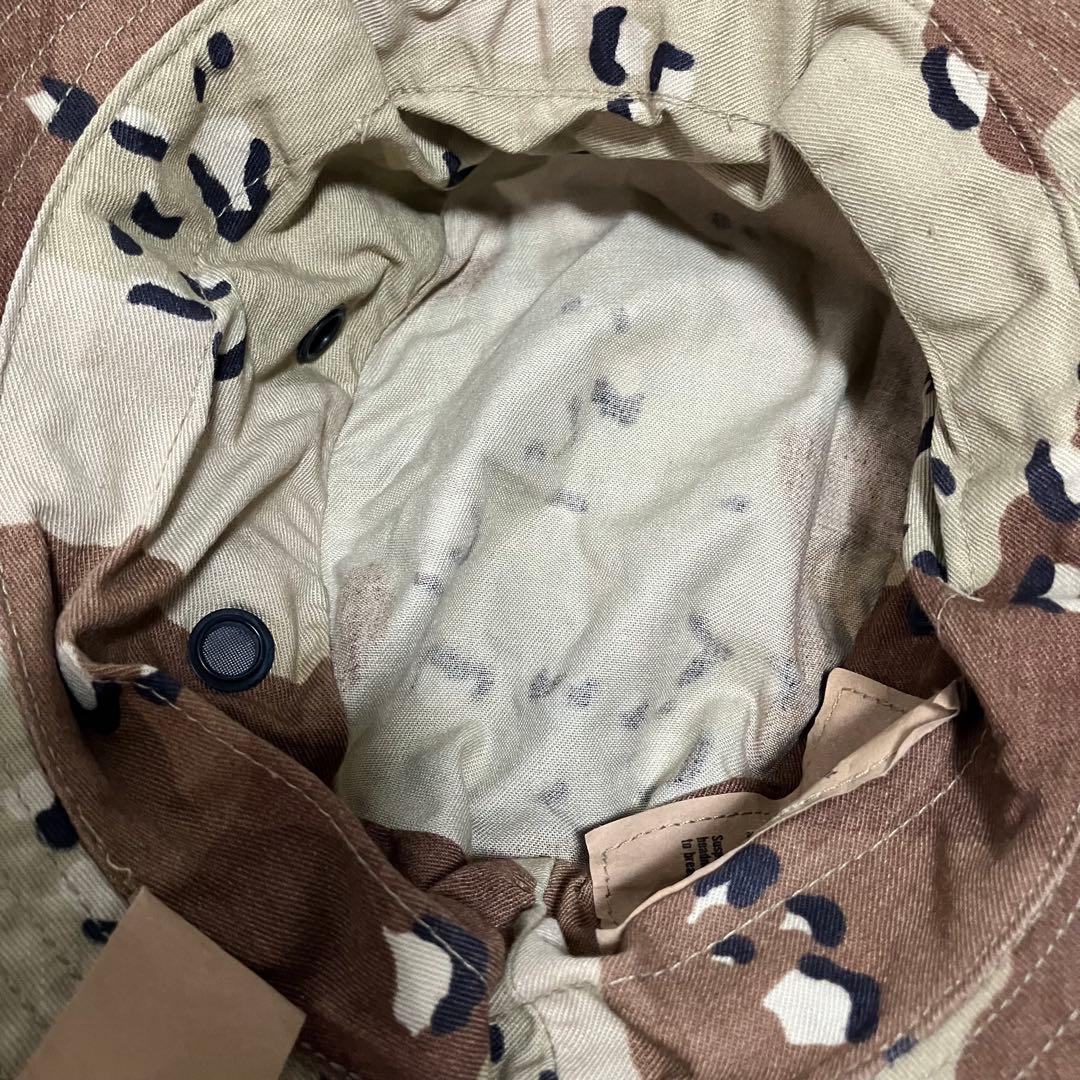 90s 米軍 U.S.ARMY チョコチップ デザートカモ ブーニーハット 実物