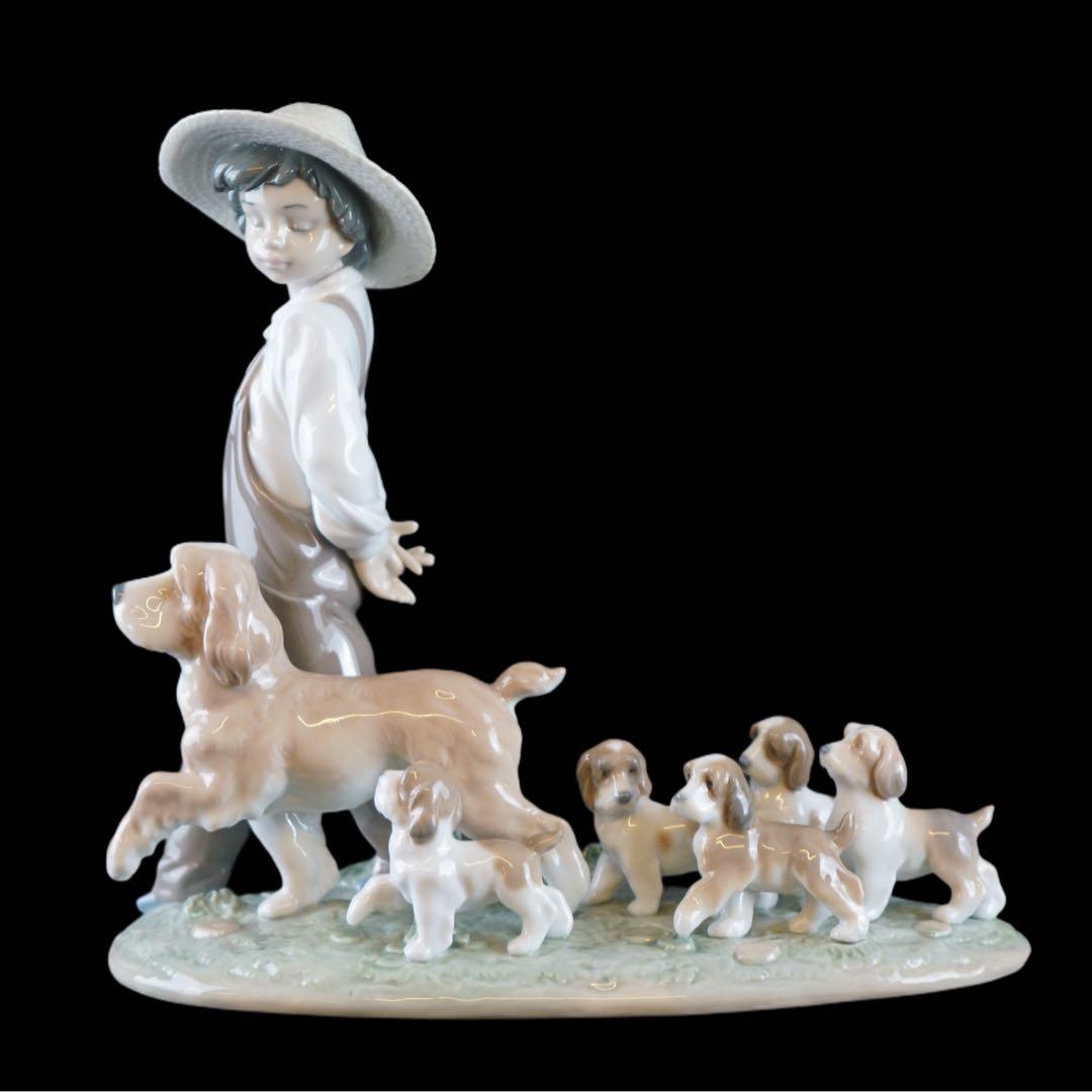 リヤドロ LLADRO 『僕の仲間たち』 6828 美品