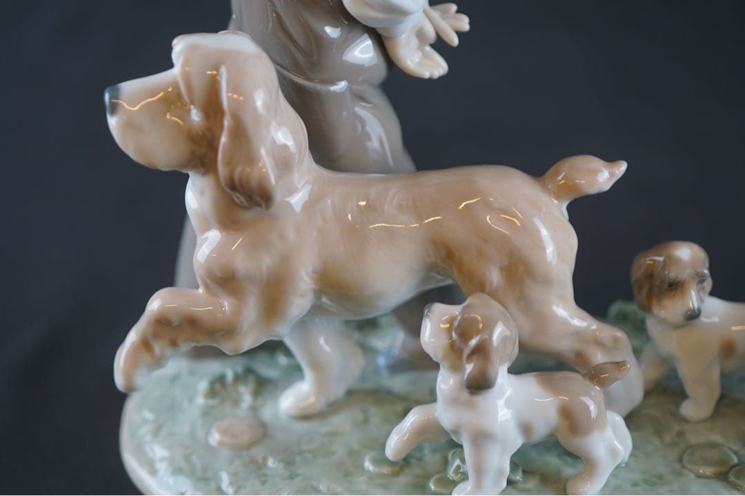 リヤドロ LLADRO 『僕の仲間たち』 6828 美品