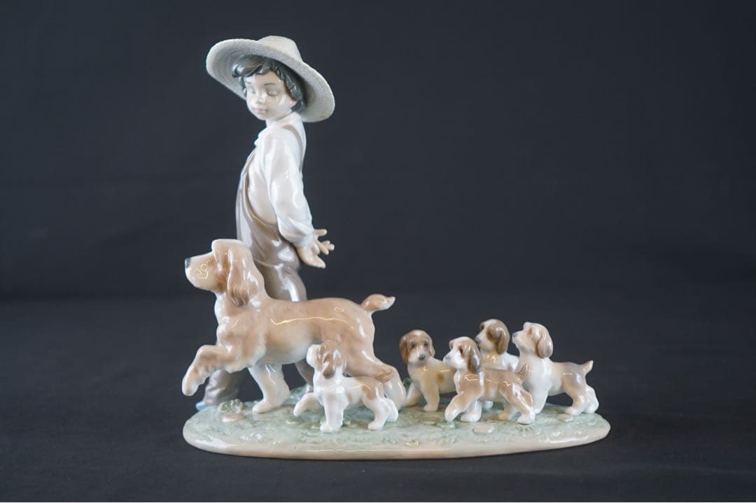 リヤドロ LLADRO 『僕の仲間たち』 6828 美品