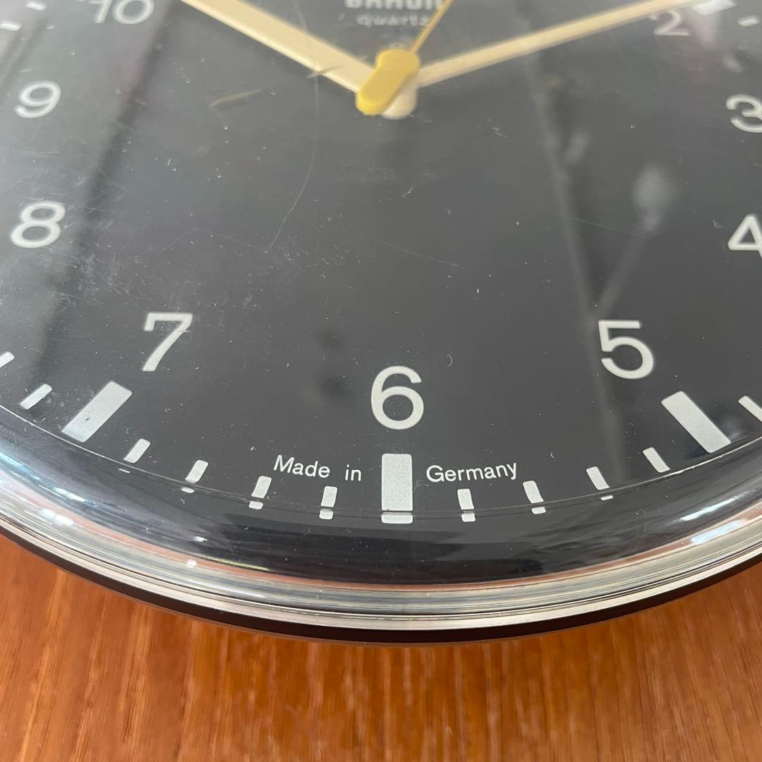 ヴィンテージ BRAUN ABW22 ウォールクロック 掛け時計 ドイツ製
