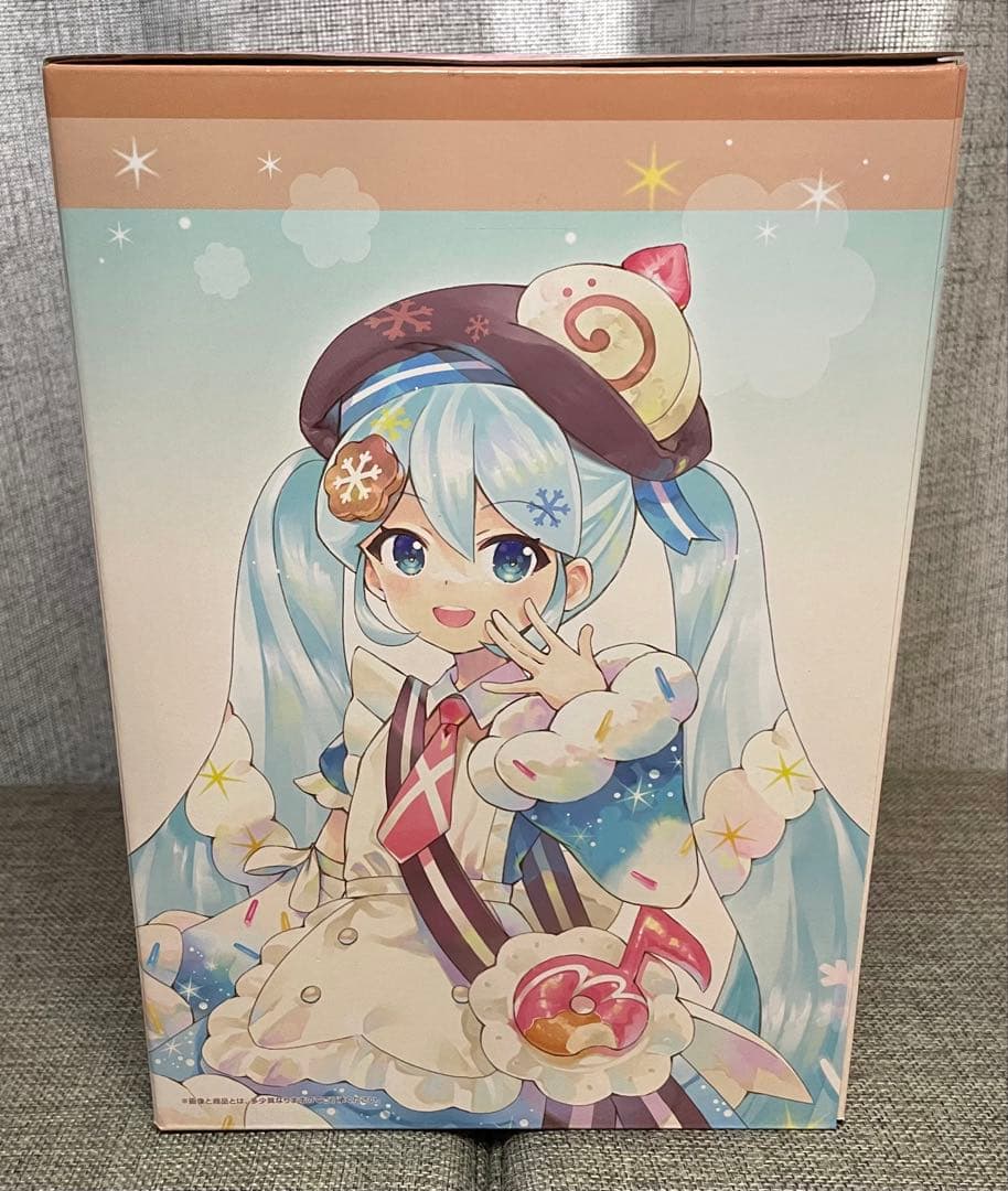 一番くじ 雪ミク A賞フィギュア&アクスタ ラバーチャーム クリア