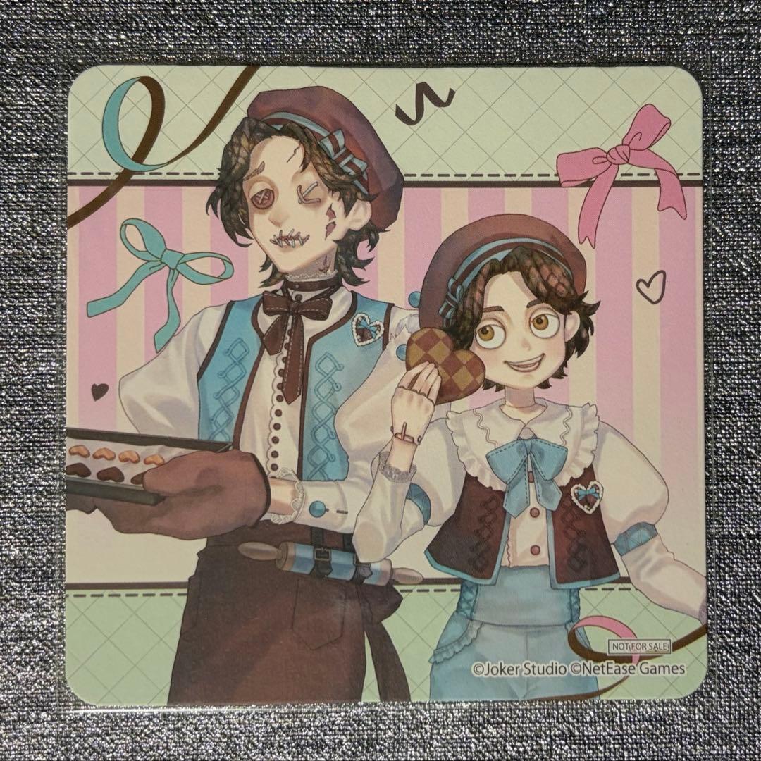 未使用】第五人格 コラボカフェ THEキャラCAFE コースター マティアス