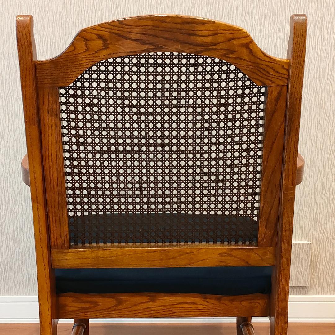 三越ブルージュ アームチェア ラタンバック 三越製作所 - メルカリ