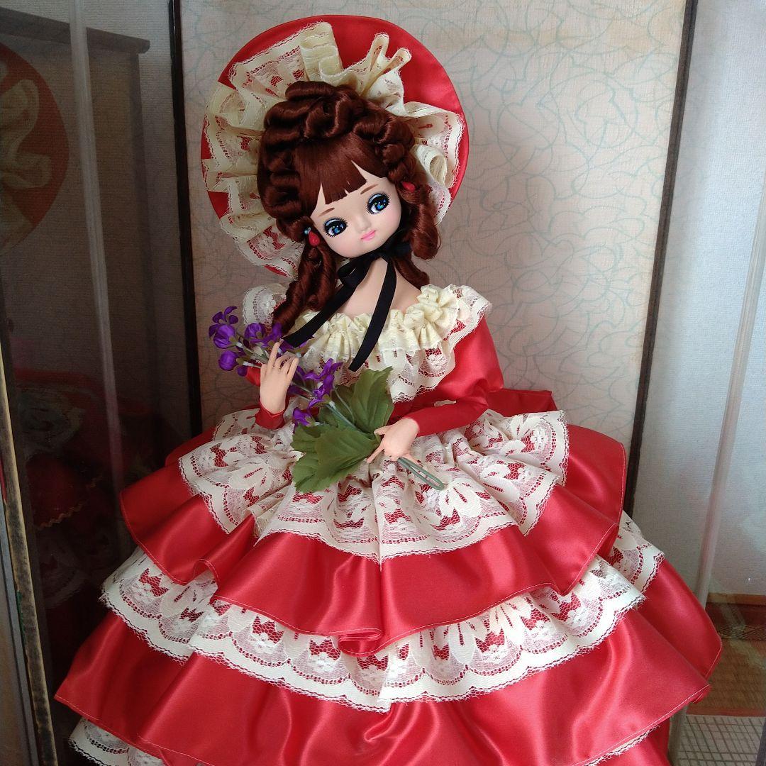 レトロ 昭和 ポーズ人形 フランス人形 ケース付 気まぐれお値下