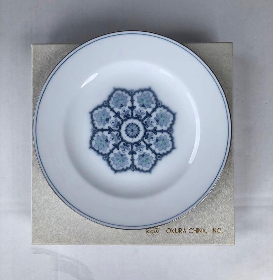 2. 大倉陶園　正倉院紋　ケーキ皿6客