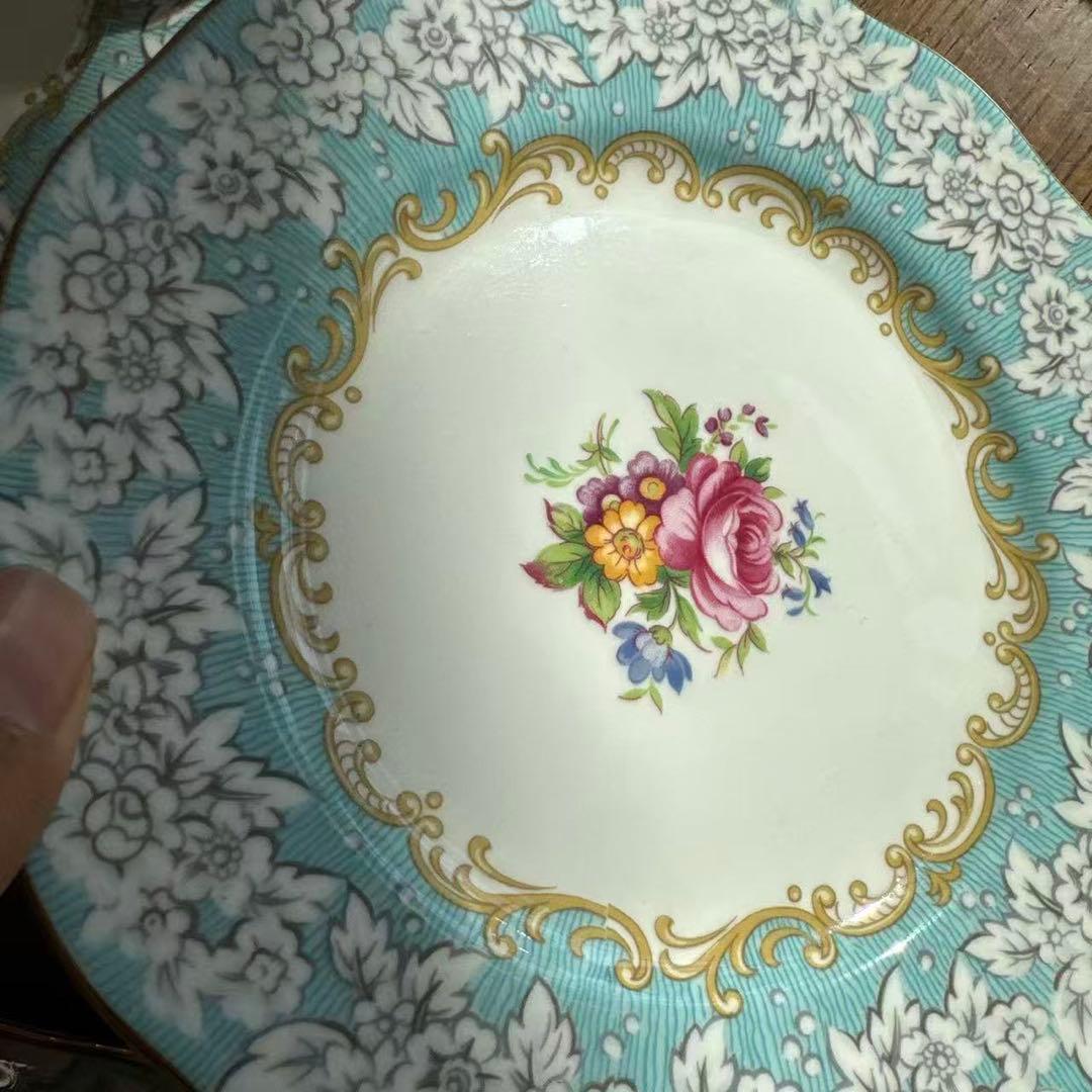 英国製 ロイヤルアルバートエンチャントメント デザートプレート 6枚