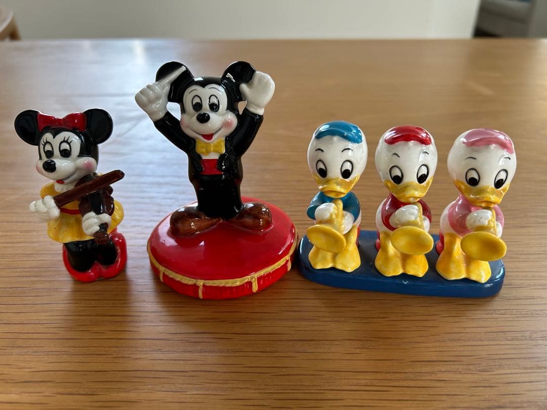 ヴィンテージ ミッキーマウスレビュー 陶器 置物 10体 - メルカリ