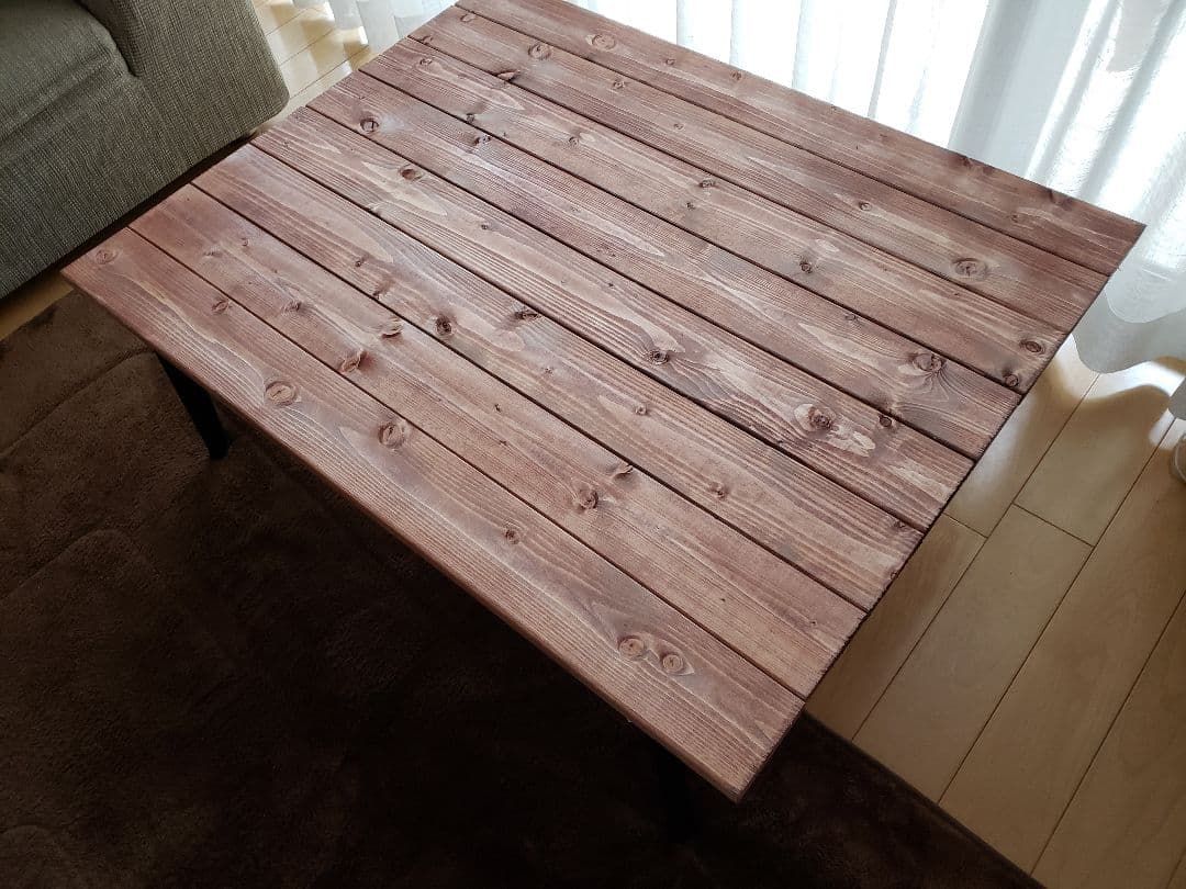 テーブル天板　オーダーメイド　無垢材　ウォールナット　テーブル　北欧無印シンプル