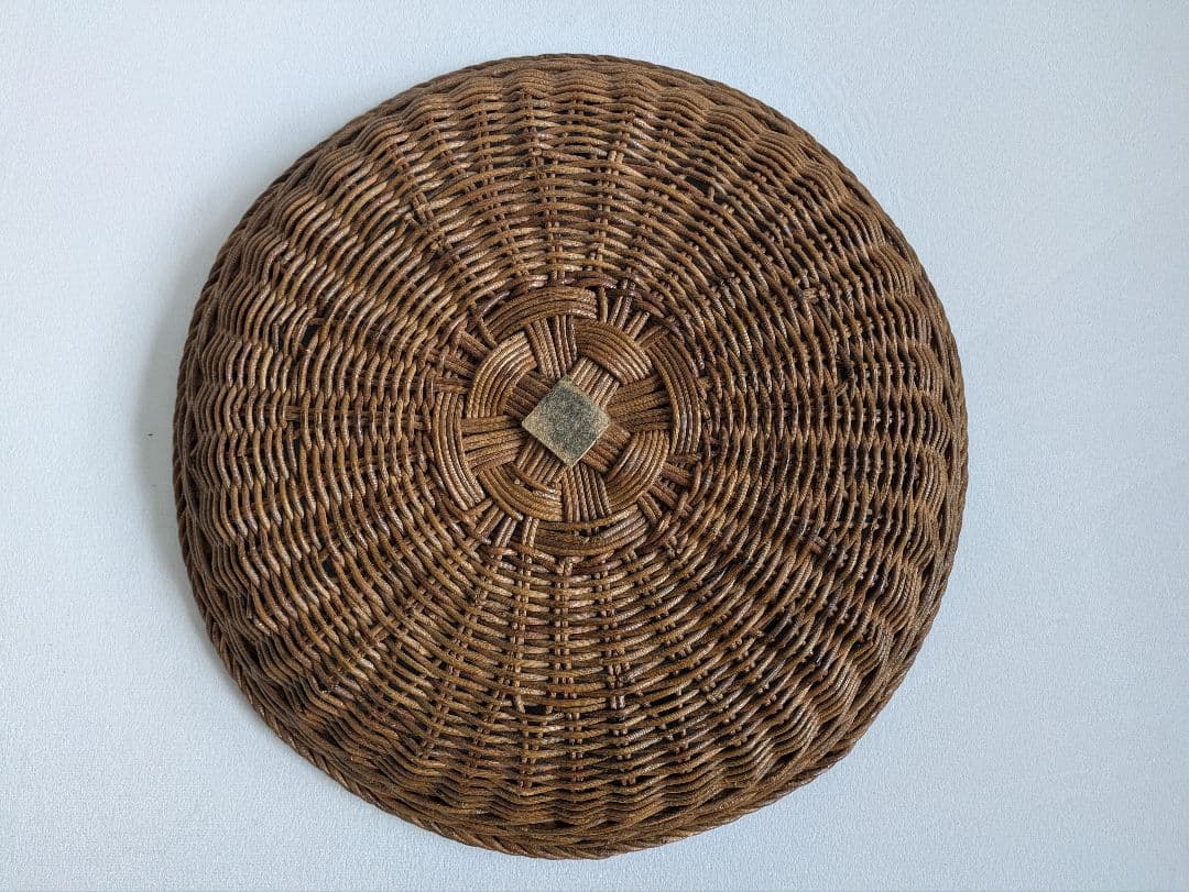 アケビヅル細工　特注大型トレイ　約49センチ