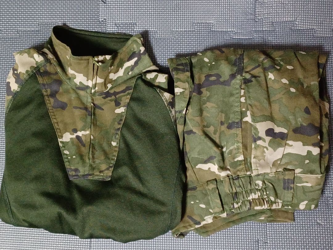 21式武警夏季迷彩 コンバットシャツ 上下セット 武装警察 人民解放軍