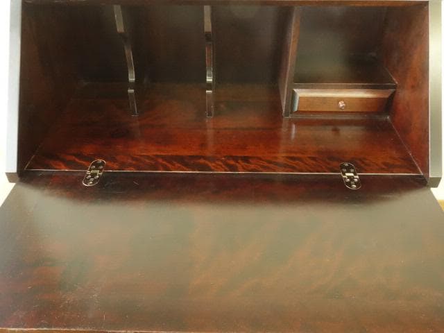 北海道民芸家具　ＨＭ８００ビューロー　ライティング　 再塗装済　ＵＳＥＤ