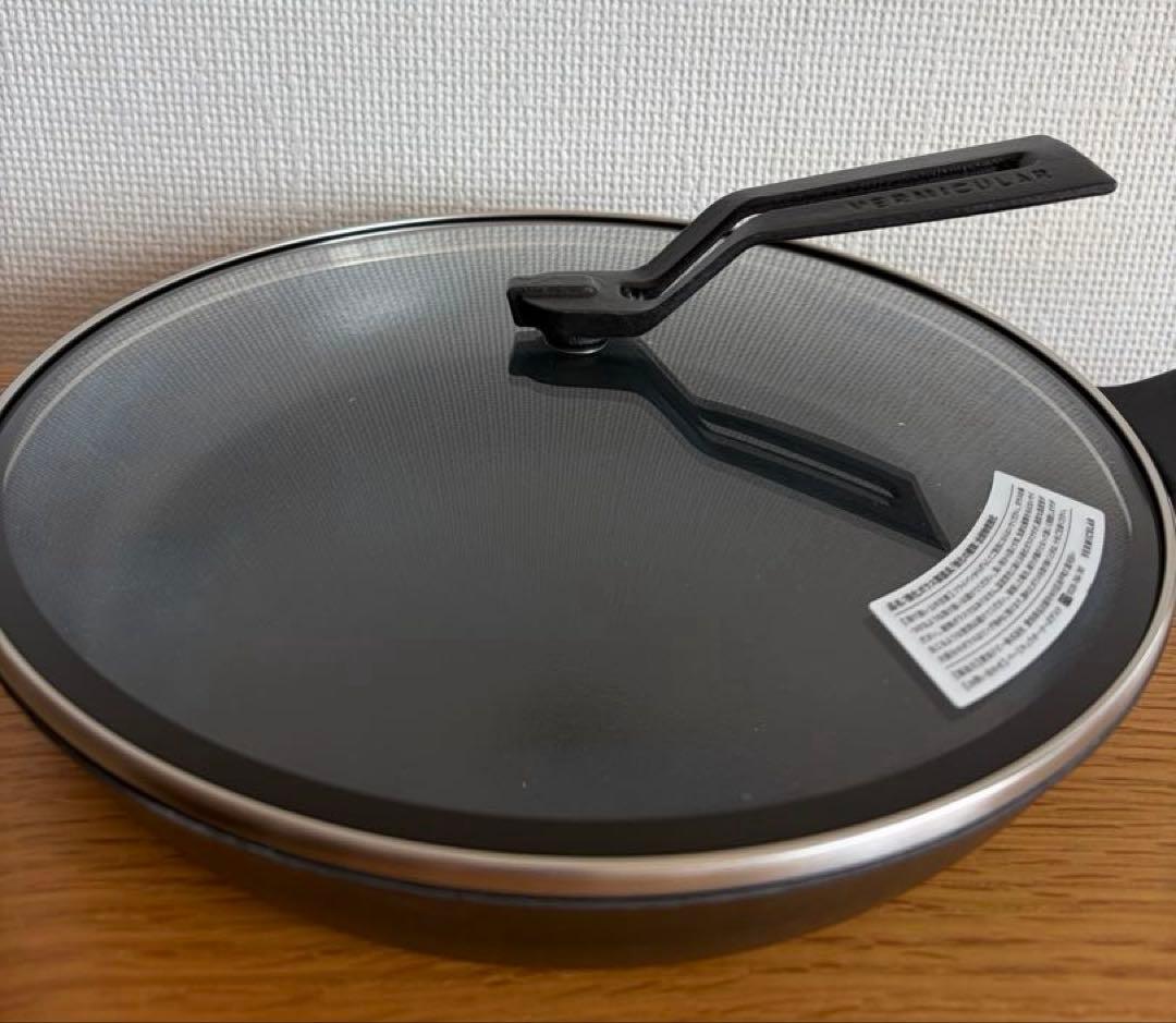 VERMICULAR バーミキュラフライパン 28cm ガラスリッド レシピ本
