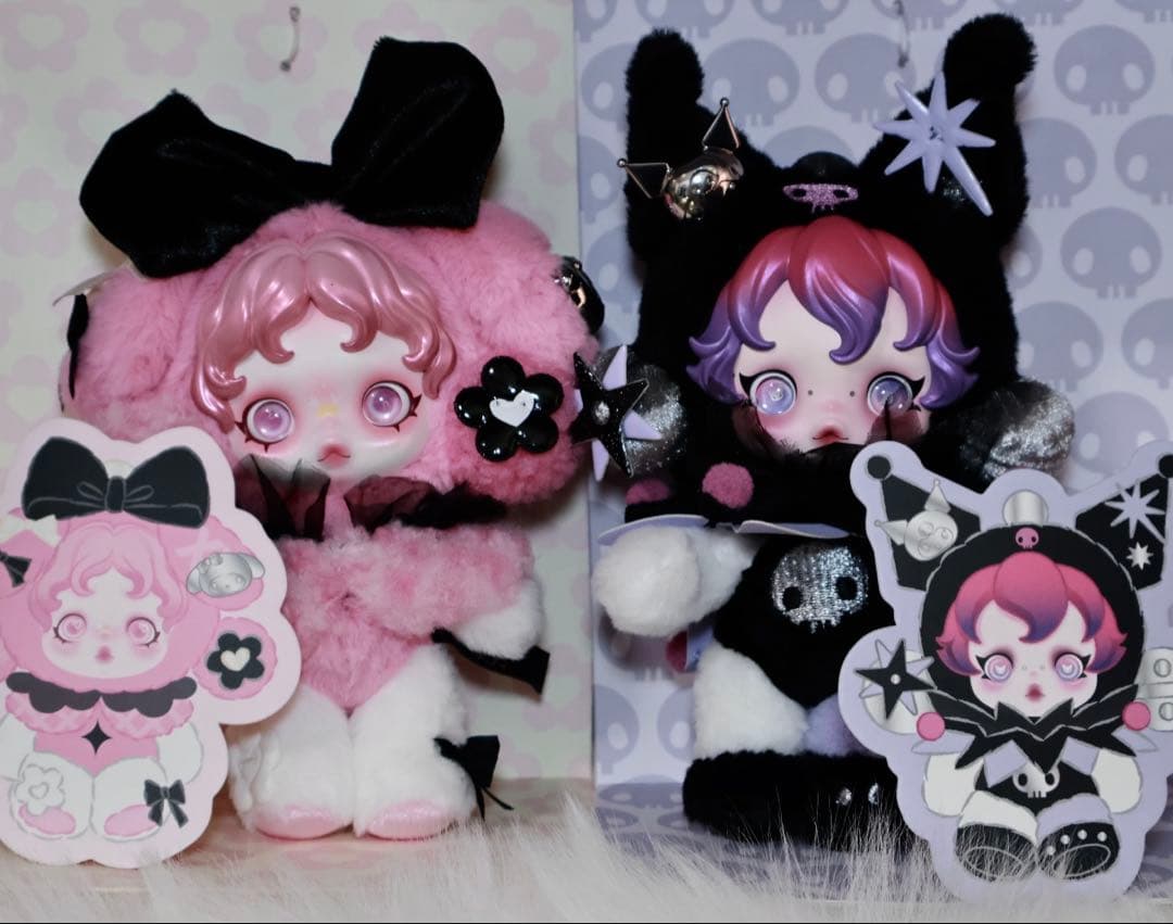 SKULLPANDA × KUROMI Plush ぬいぐるみペンダント クロミ - メルカリ