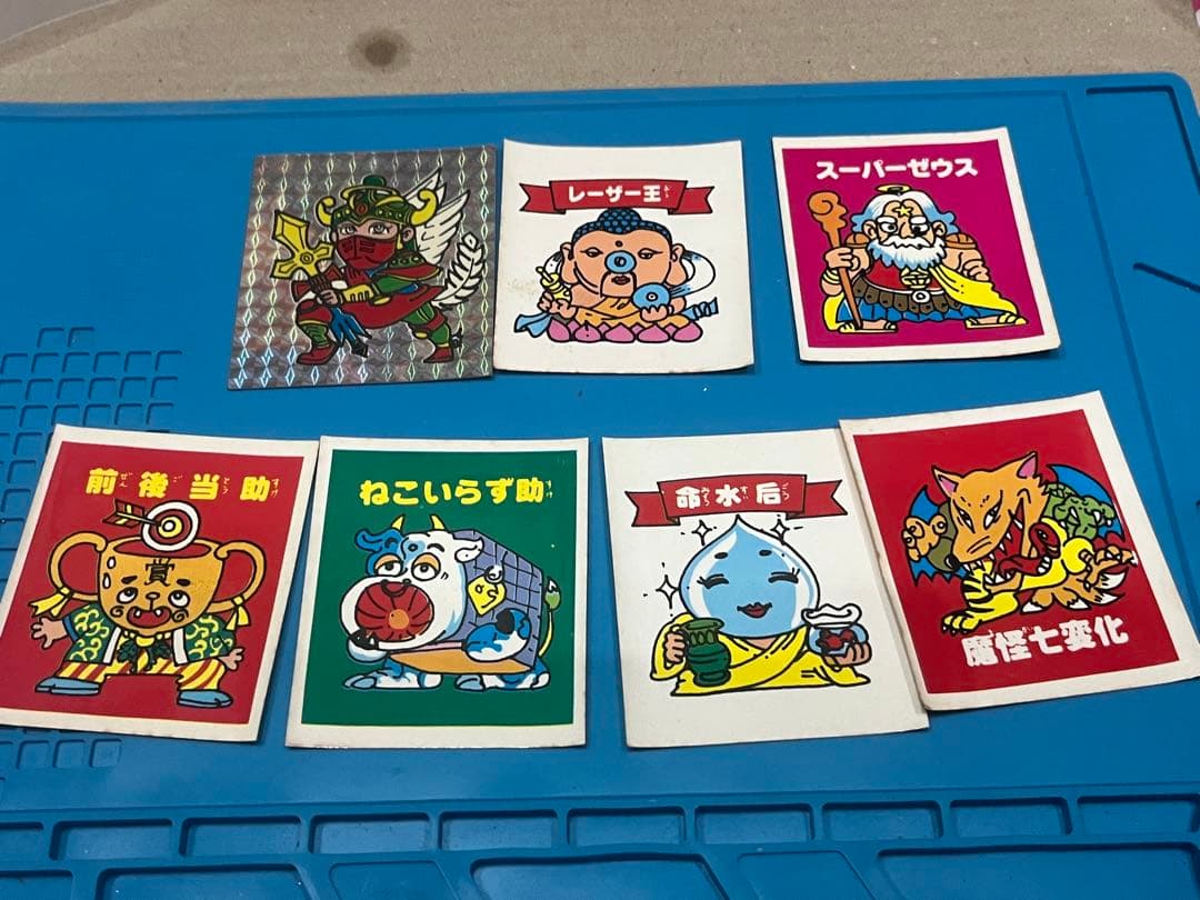 匿名配送 7枚 ビックリマンシール パチシール 聖フェニックス スーパー