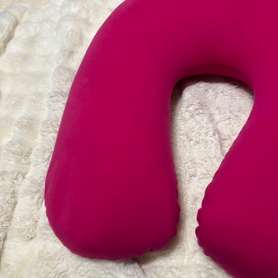 【良品】Yogibo サポート ピンク support U字型