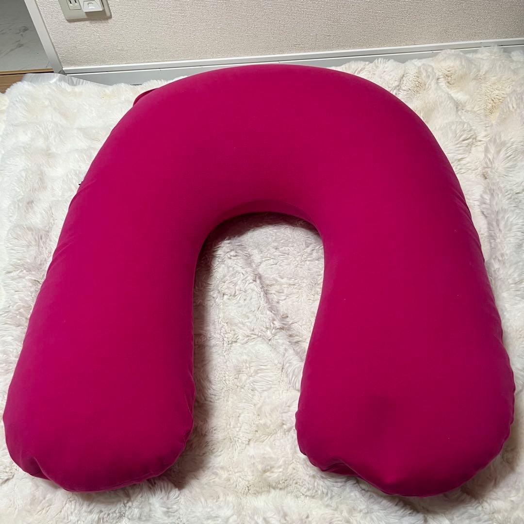 【良品】Yogibo サポート ピンク support U字型