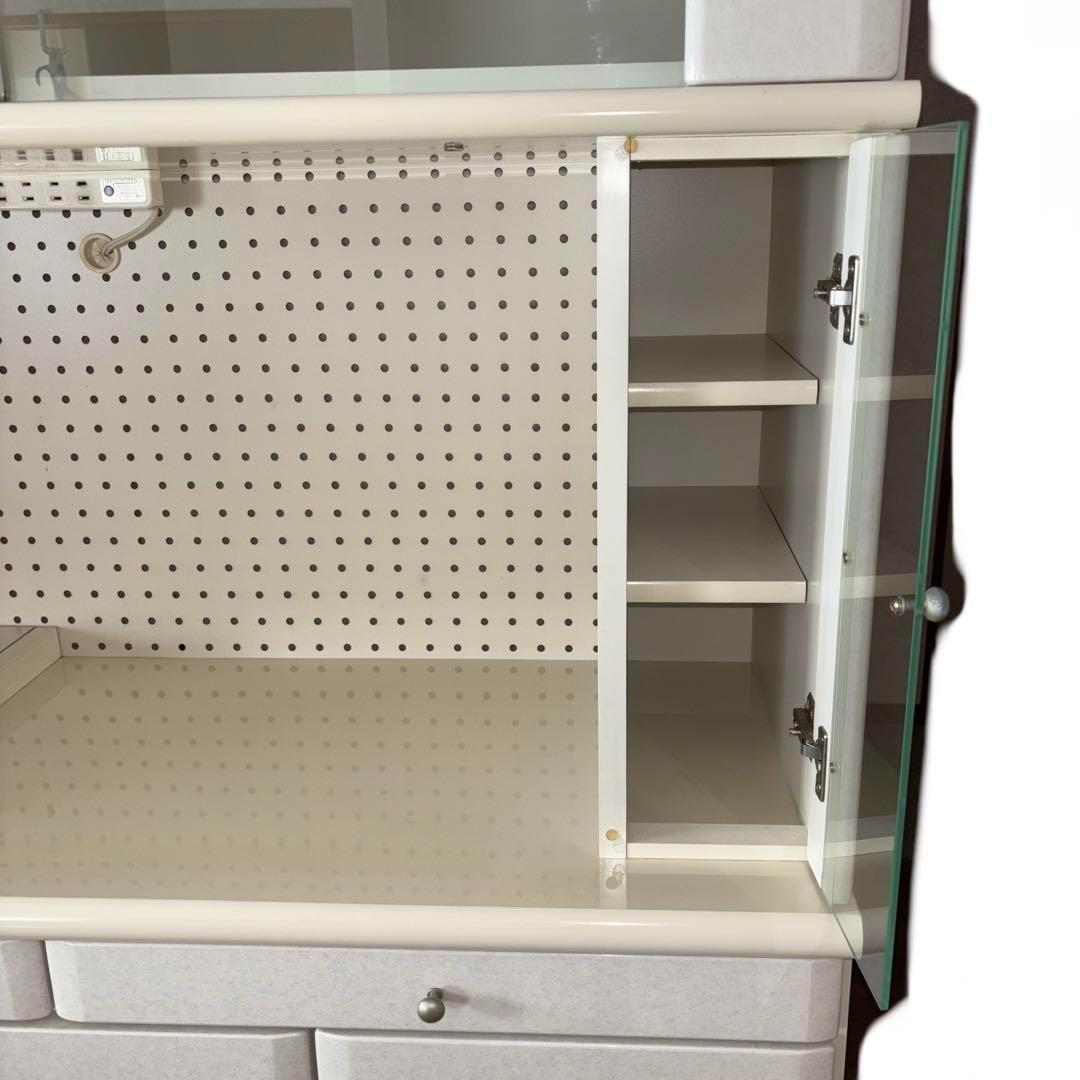 IDC大塚 食器棚 引き戸 幅120 梱包・発送たのメル便