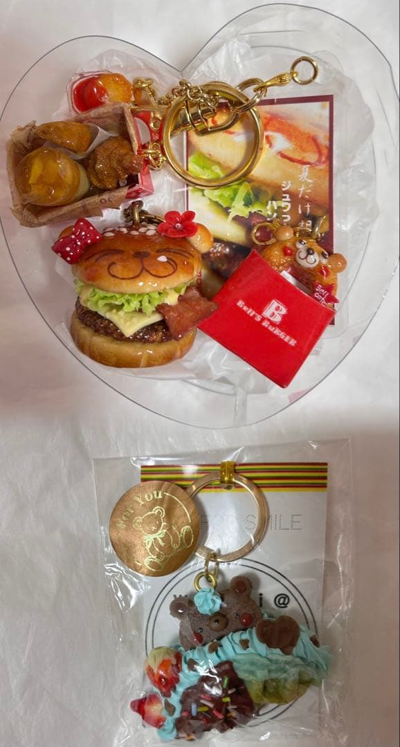 bell*cafe作家様 ハンドメイドバッグチャーム　フェイクスイーツ作家様