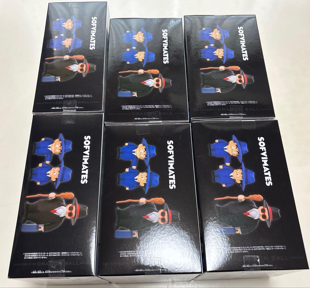 ドラゴンボール SOFVIMATES 孫悟空　 クリリン　亀仙人　計6体