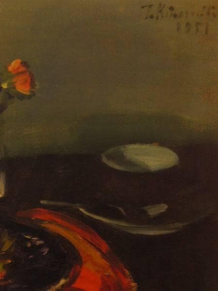 木下孝則、アネモネといちご、希少画集画、新品額装付、状態良好