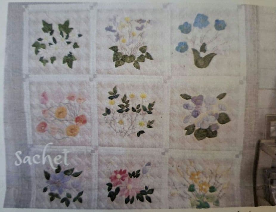 サシェイ　パッチワークタペストリーのキット