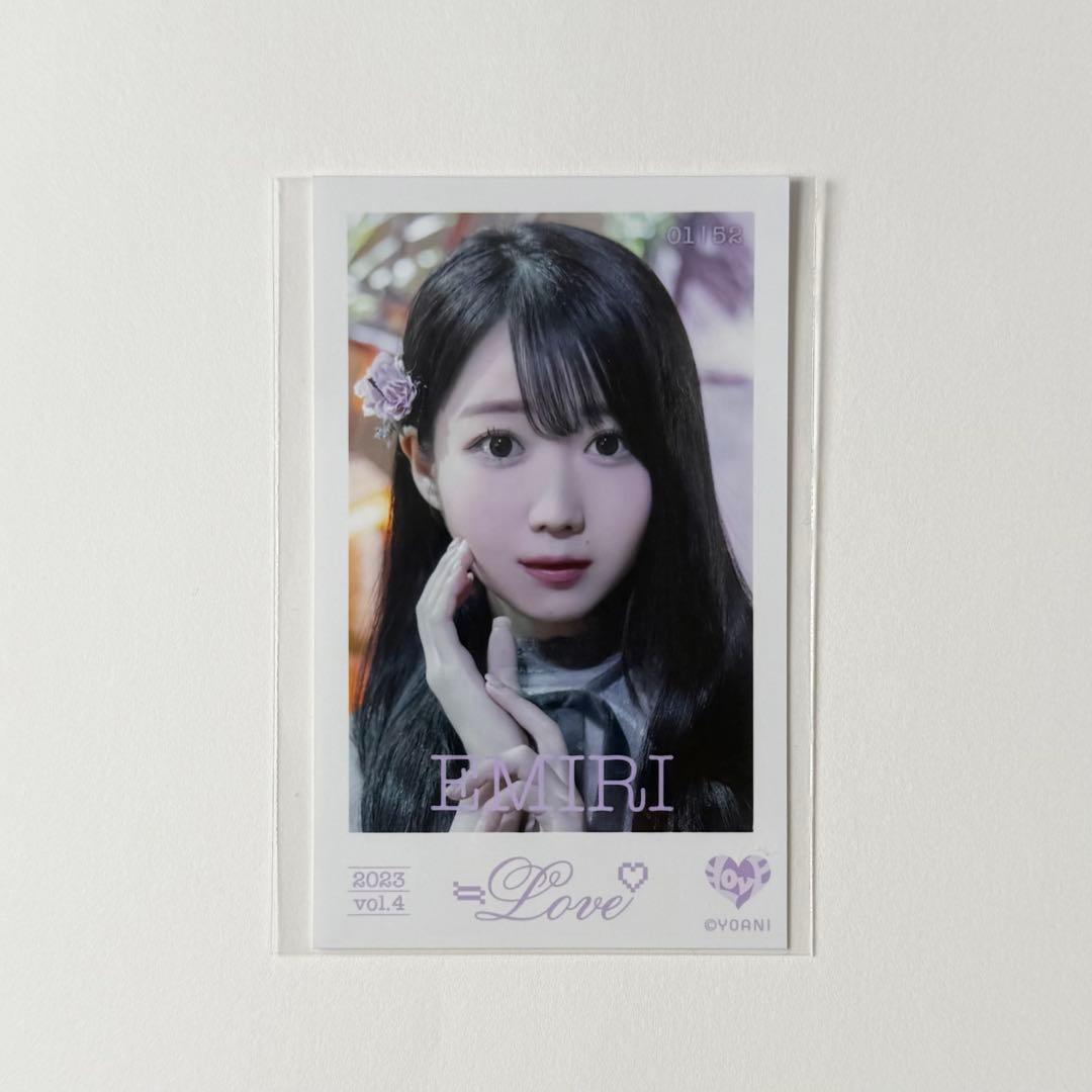 り*り様 イコラブ 大谷映美里 生写真 封入 ミニフォト まとめ売り あの