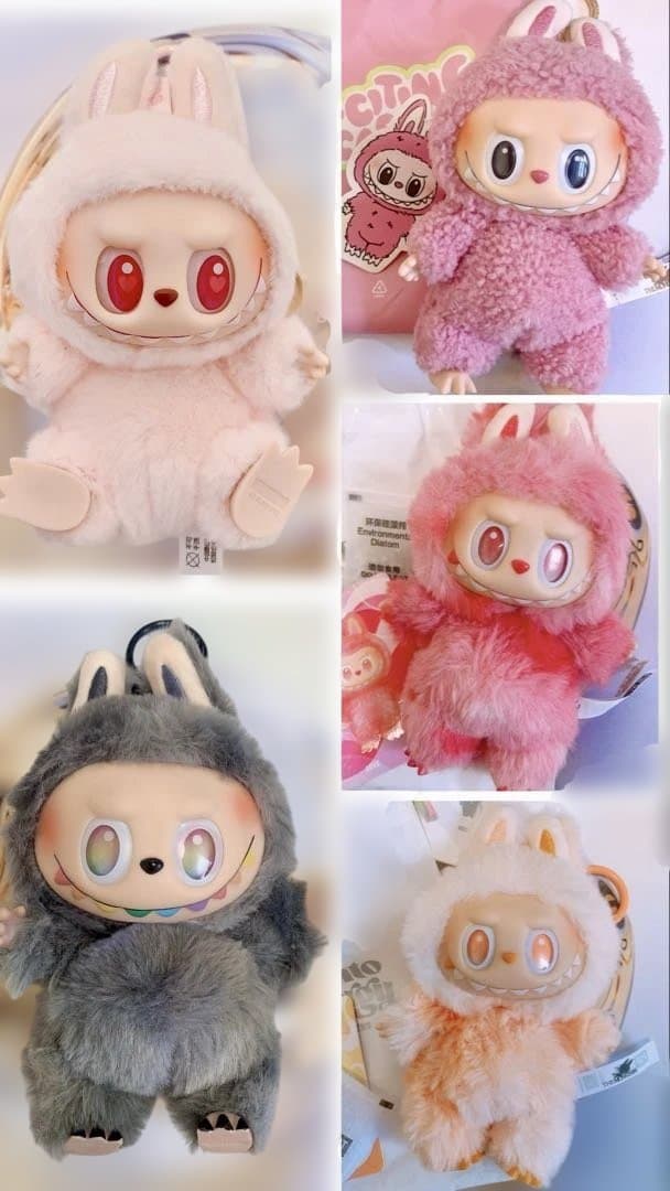 ラブブ LABUBU セット エナジー、マカロン、エビフライ他 - メルカリ