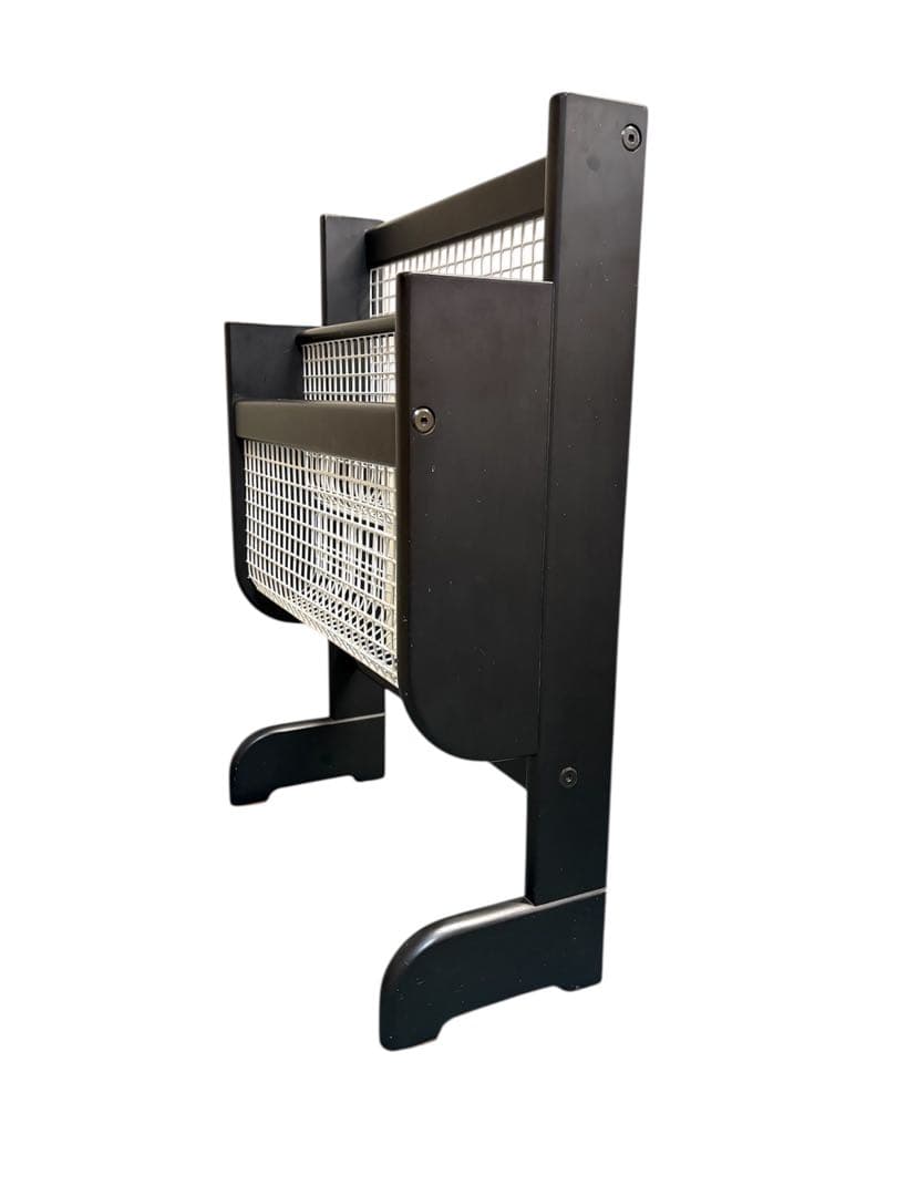 80-90's カリモク マガジンラック レトロモダン ミッドセンチュリー