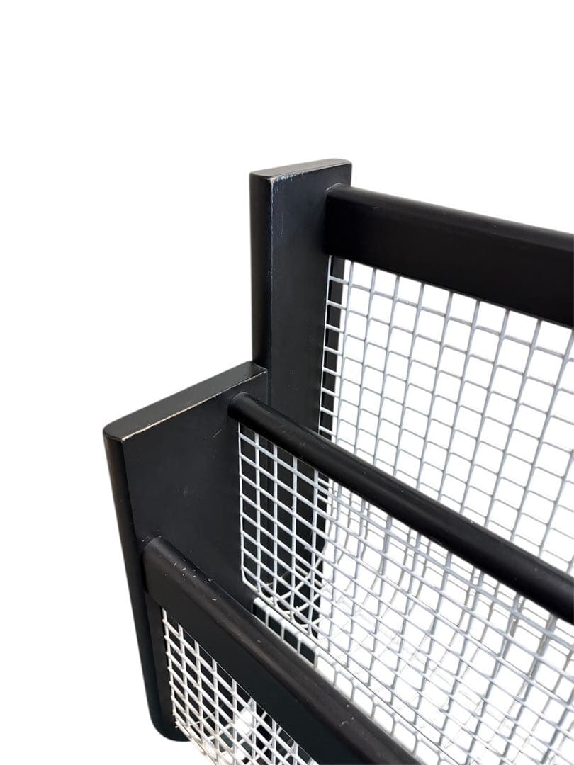 80-90's カリモク マガジンラック レトロモダン ミッドセンチュリー