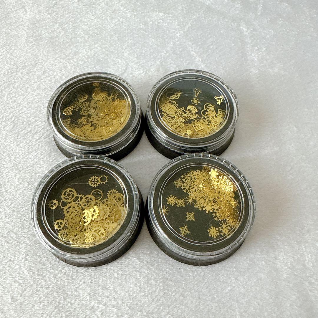 ☘️ギア ネイルステッカー ネイルアートパーツ 4種類