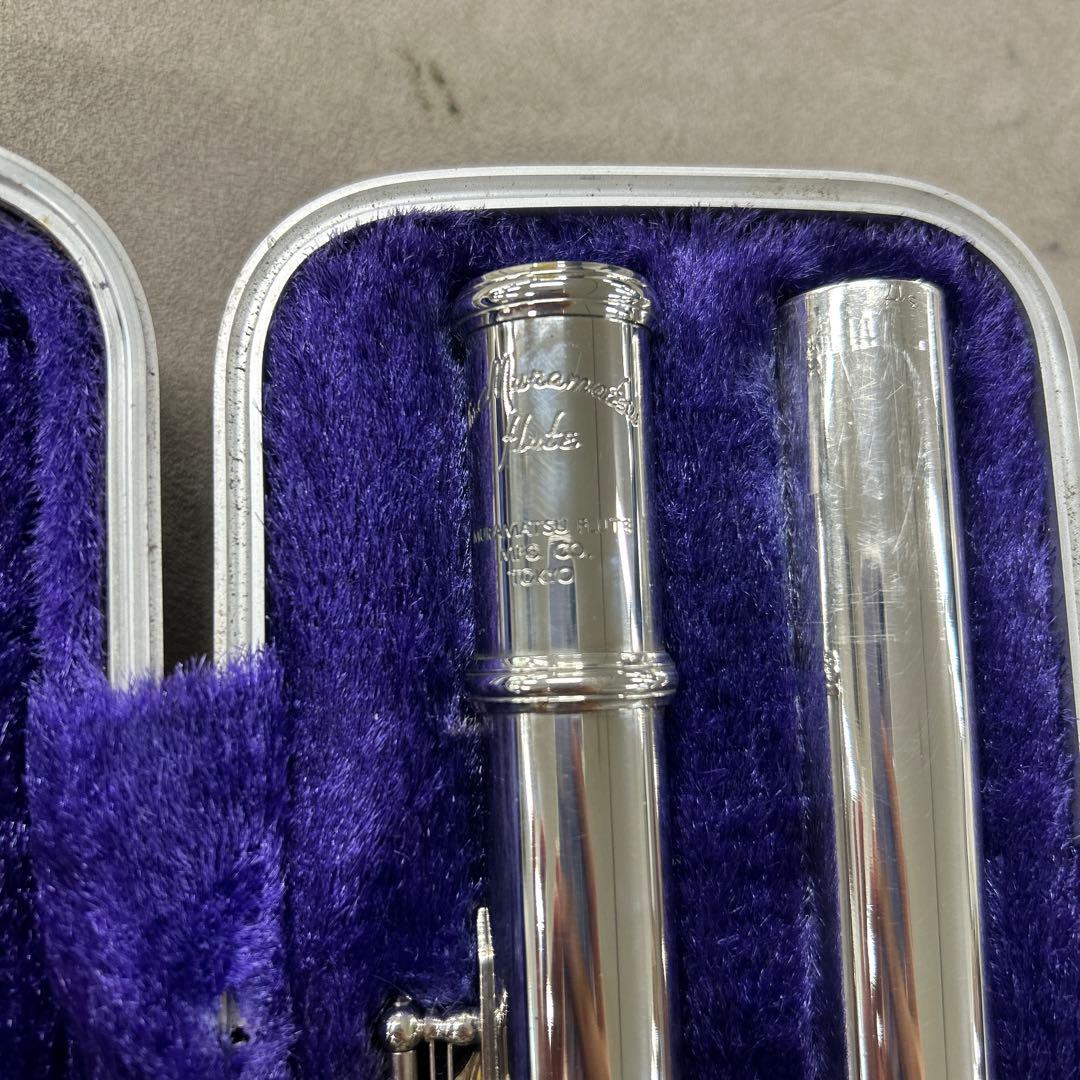 調整済み演奏可能］ムラマツフルートM-40 頭部管銀製 - メルカリ