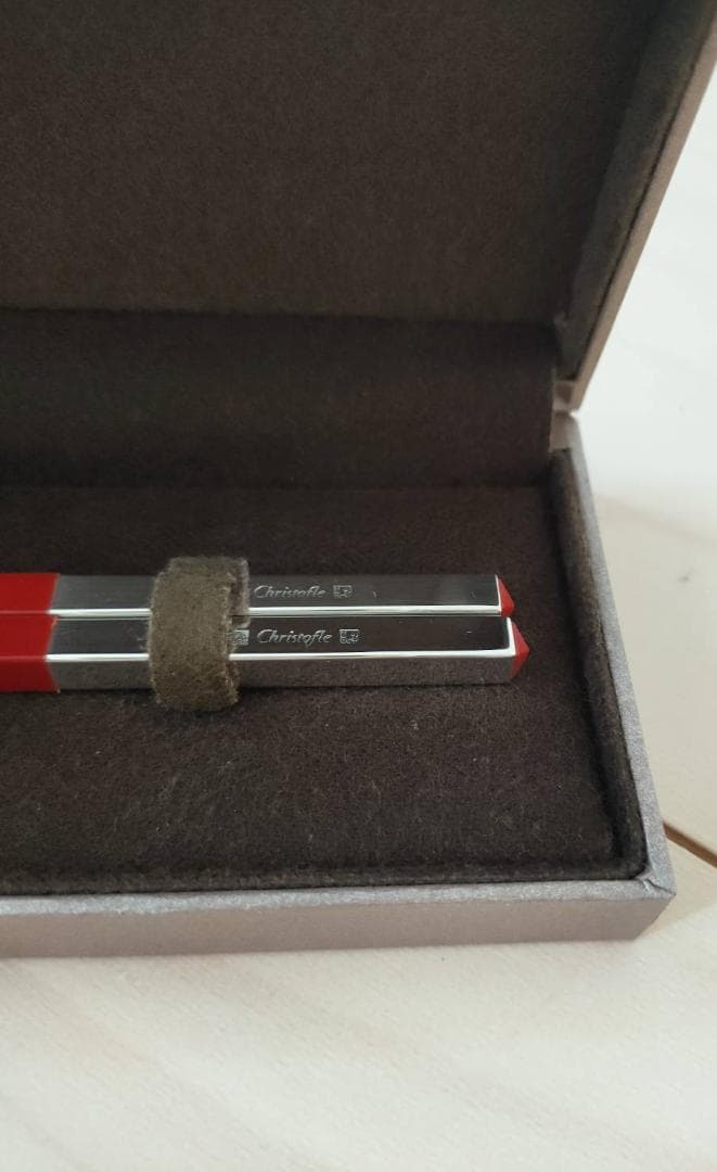 新品未使用 クリストフル　christofle　ユニ 箸　3箱セット