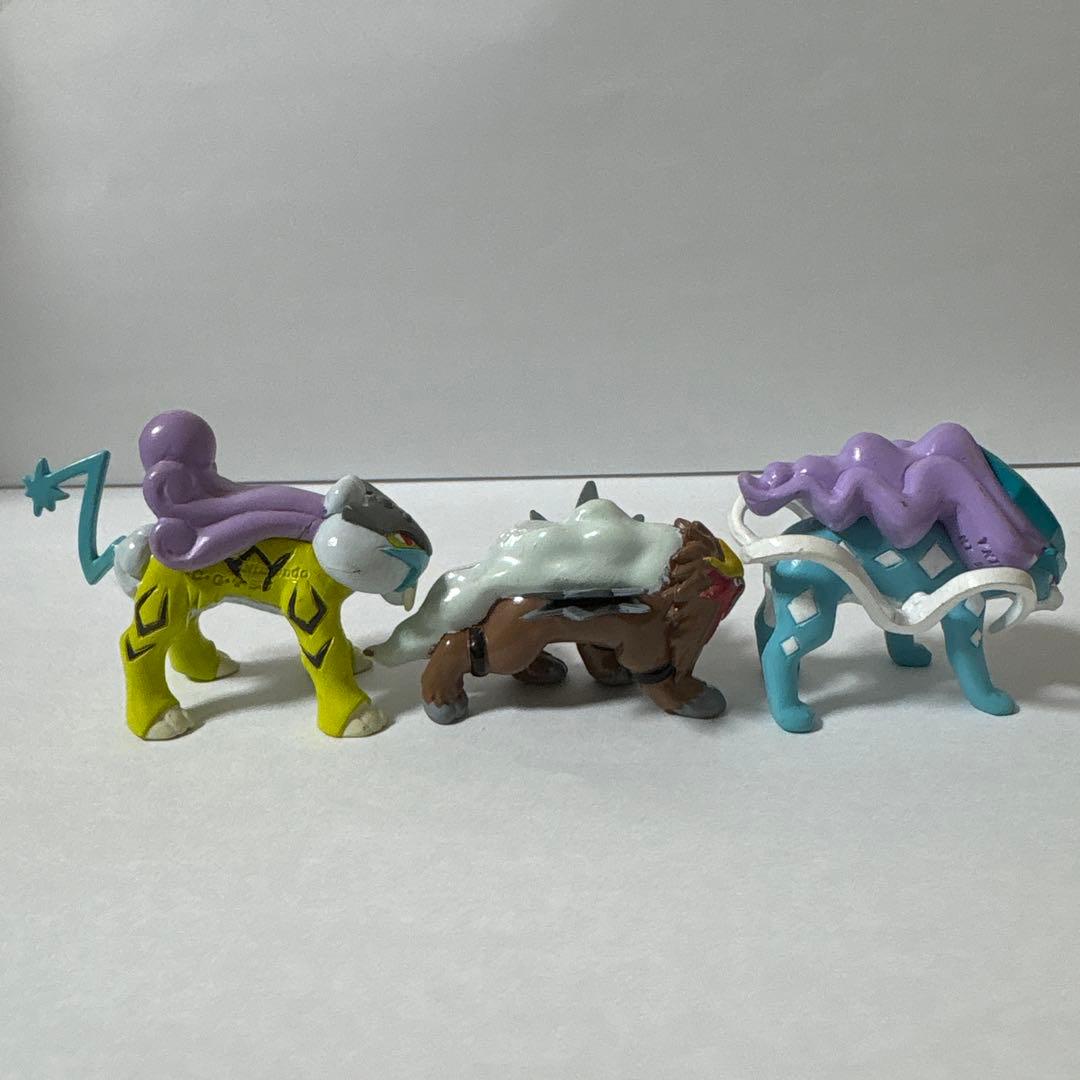 ポケモン モンコレ トミー 初期 エンテイ ライコウ スイクン 3体セット
