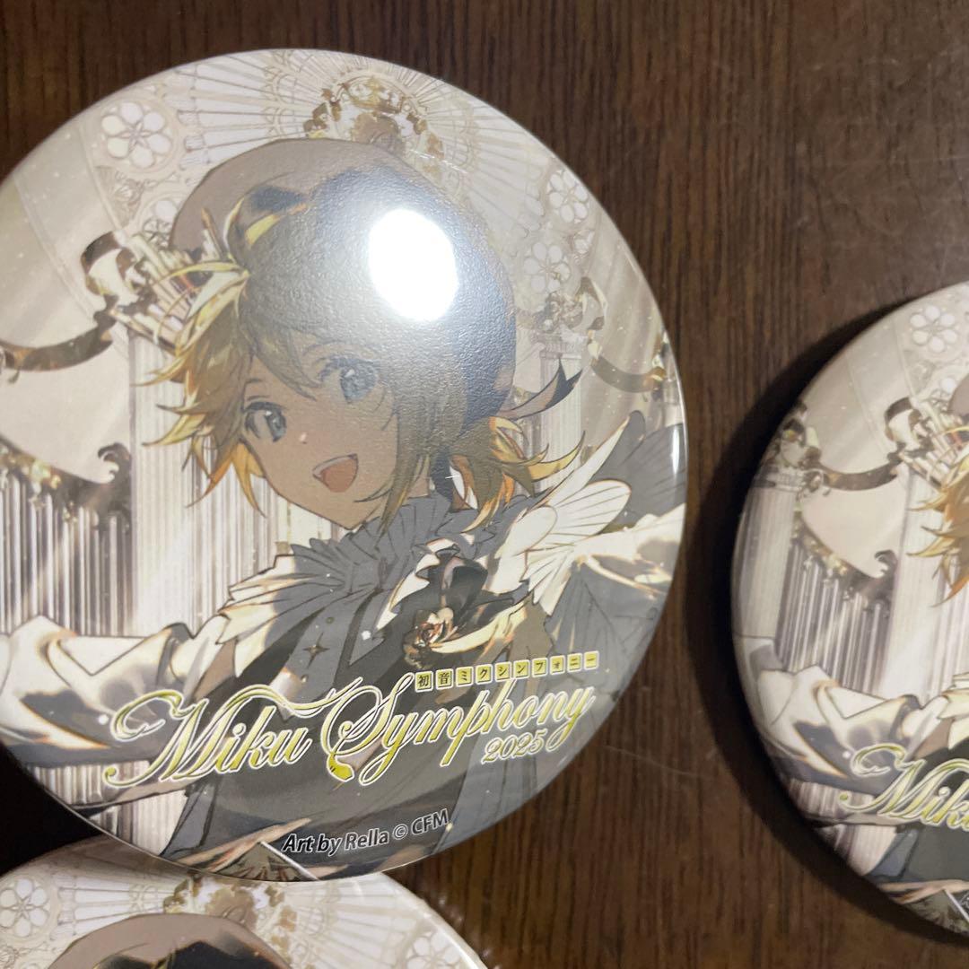 初音ミクシンフォニー2025 10th 神戸 缶バッジ 鏡音レン 4点 - メルカリ