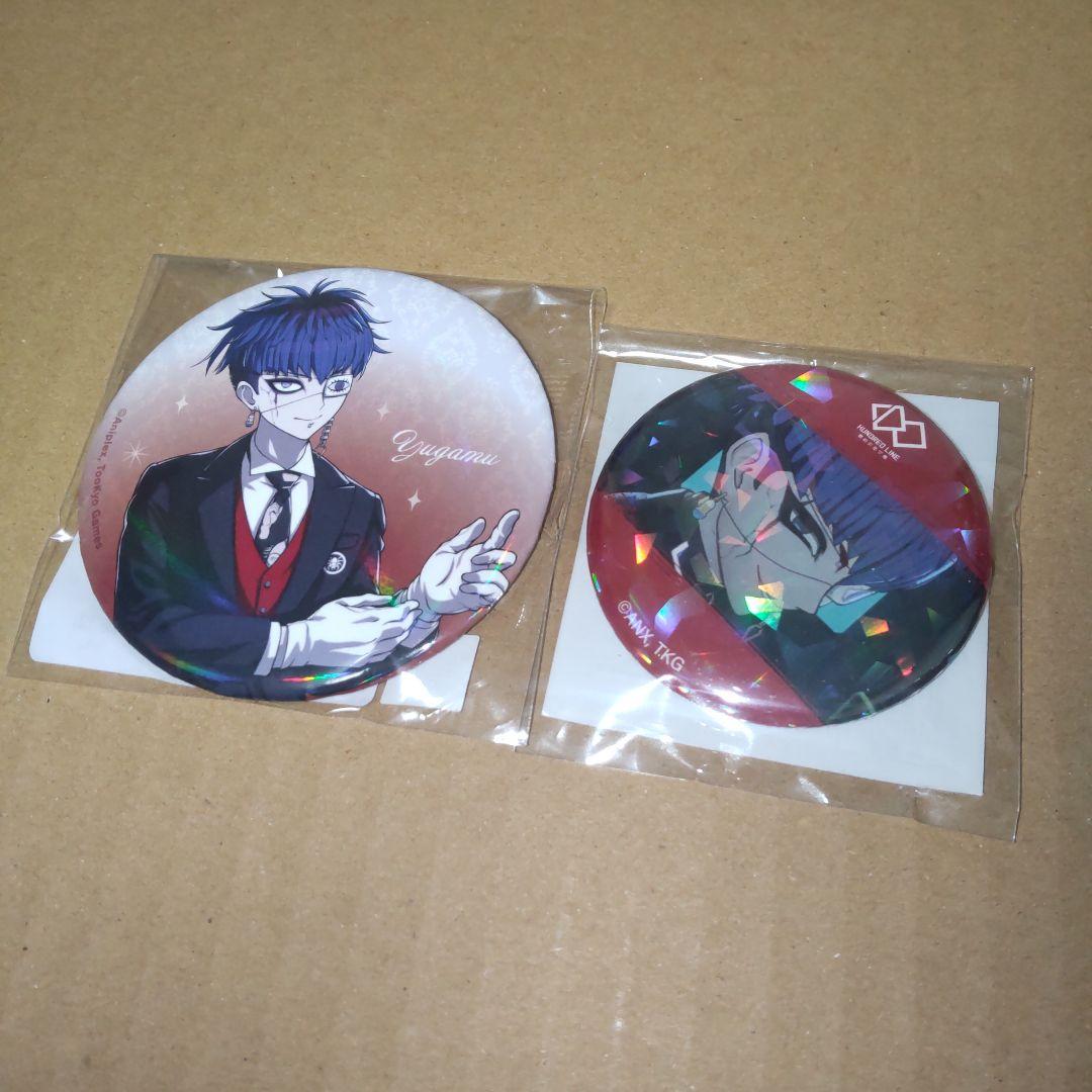 HUNDRED LINE ハンドラ 面影歪 執事 缶バッジ くじ - メルカリ