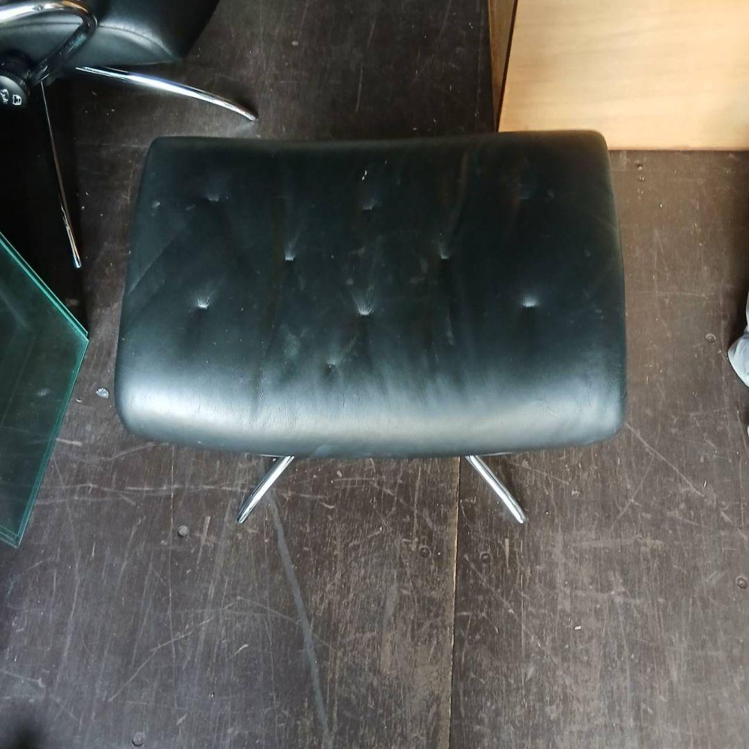 送料無料　エコーネス　ストレスレス　メトロシリーズ　1人掛けソファー＆オットマン