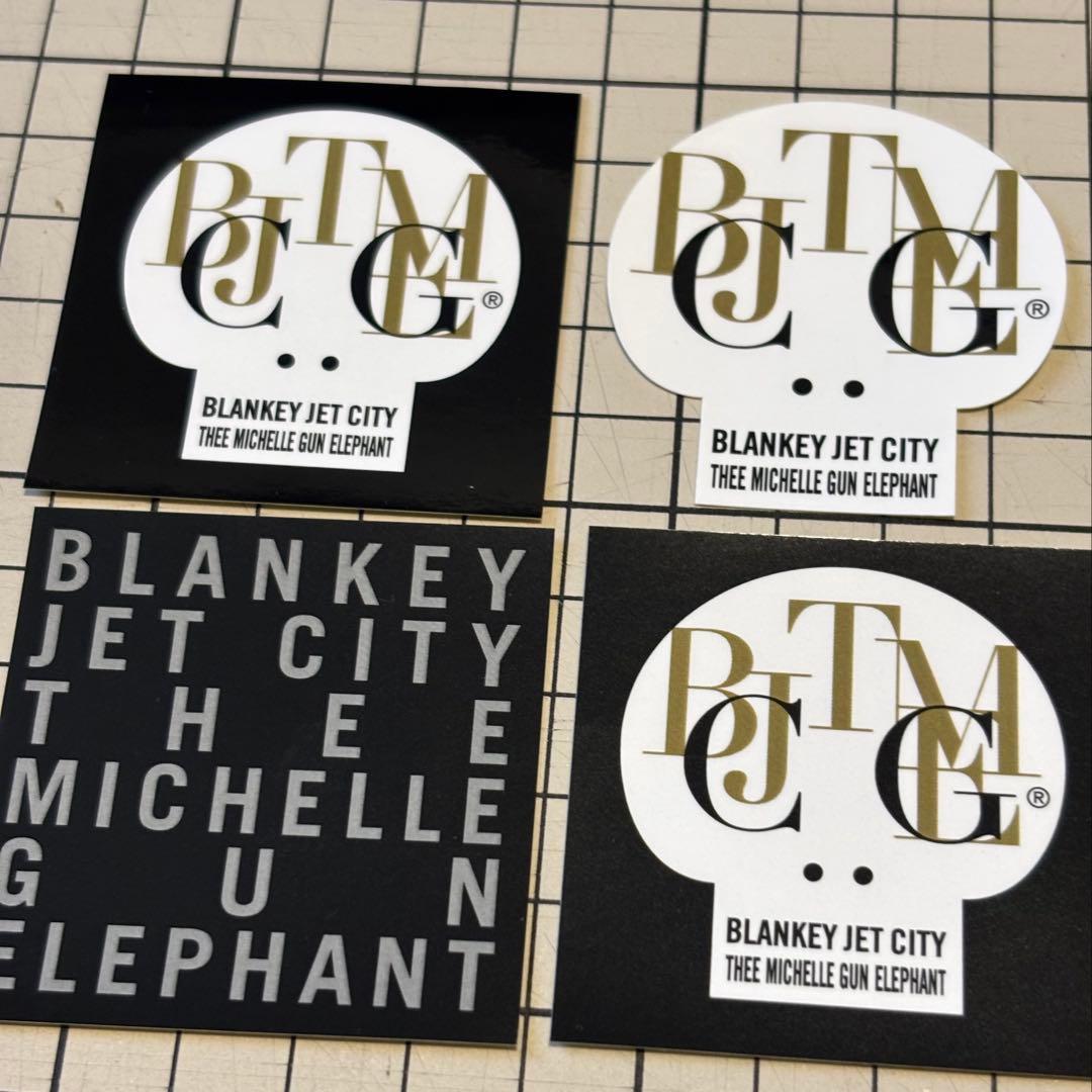 ブランキー×ミッシェル ポップアップストア 購入特典ステッカー4枚