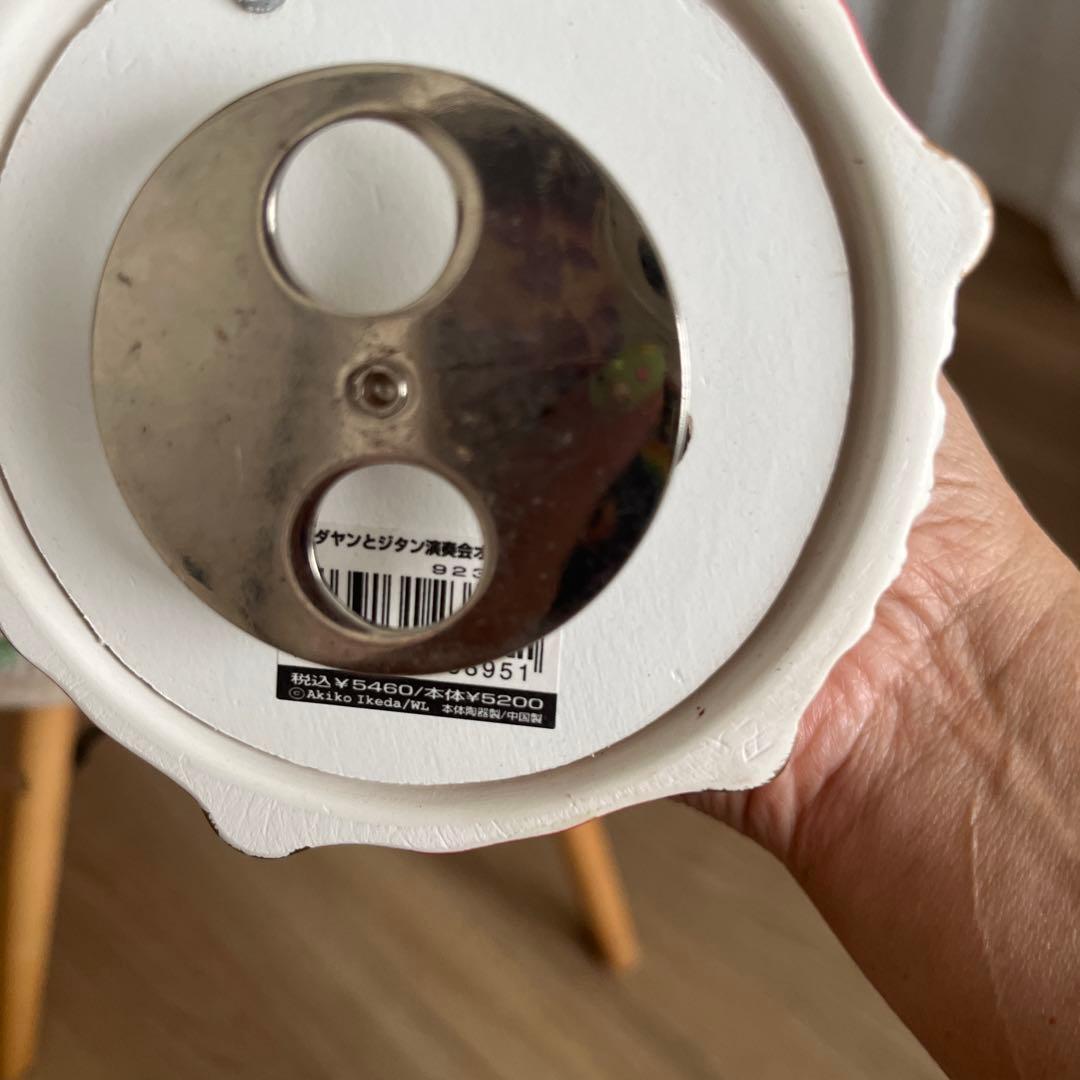 ダヤン演奏会のオルゴール 陶器製