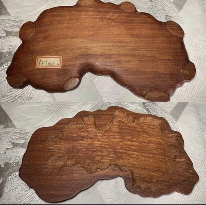 3718 粕川酒絞石 溜まり石12.82kg   入賞歴有水石 盆栽 盆石 置物