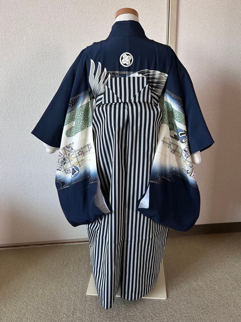 七五三　5歳男の子　着物