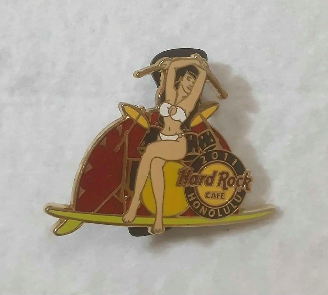 ハードロックカフェ Hard Rock Cafe ドラマーピンバッチ pin - メルカリ