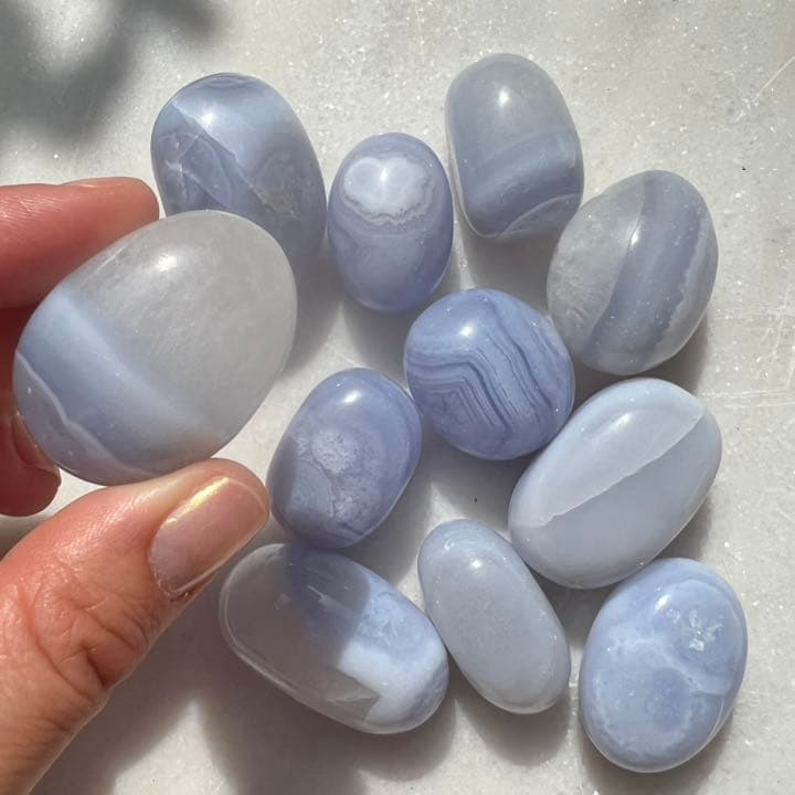 ブルーレースアゲート11P