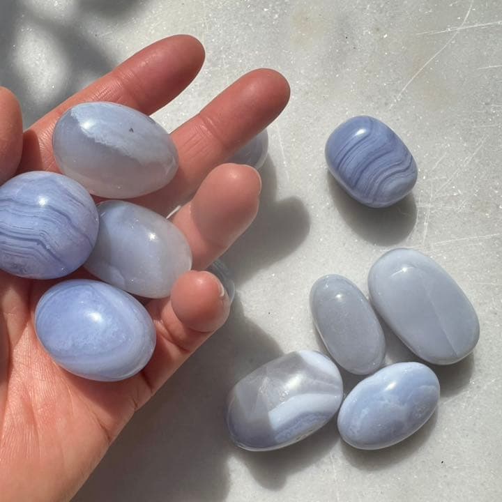 ブルーレースアゲート11P