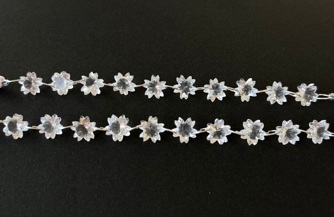 【桜】﻿クリスタル  チェリーブロッサムカット １連