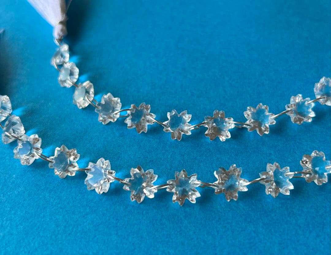 【桜】﻿クリスタル  チェリーブロッサムカット １連