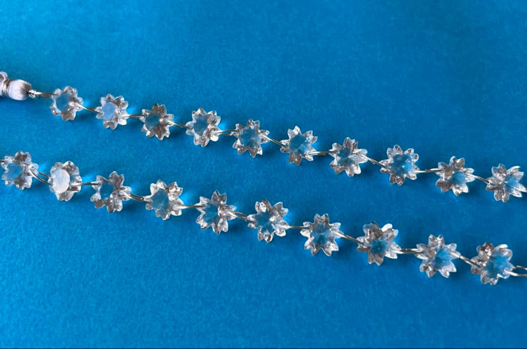 【桜】﻿クリスタル  チェリーブロッサムカット １連