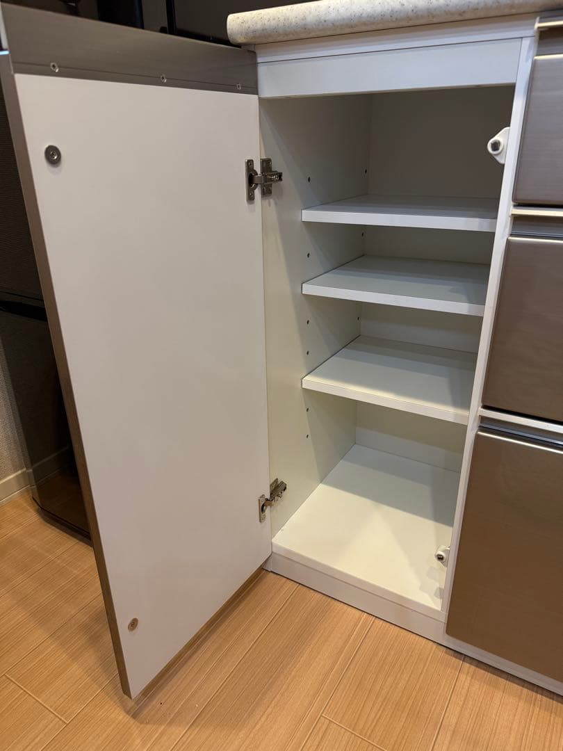 【美品】ニトリ 食器棚 キッチンカウンター 120cm