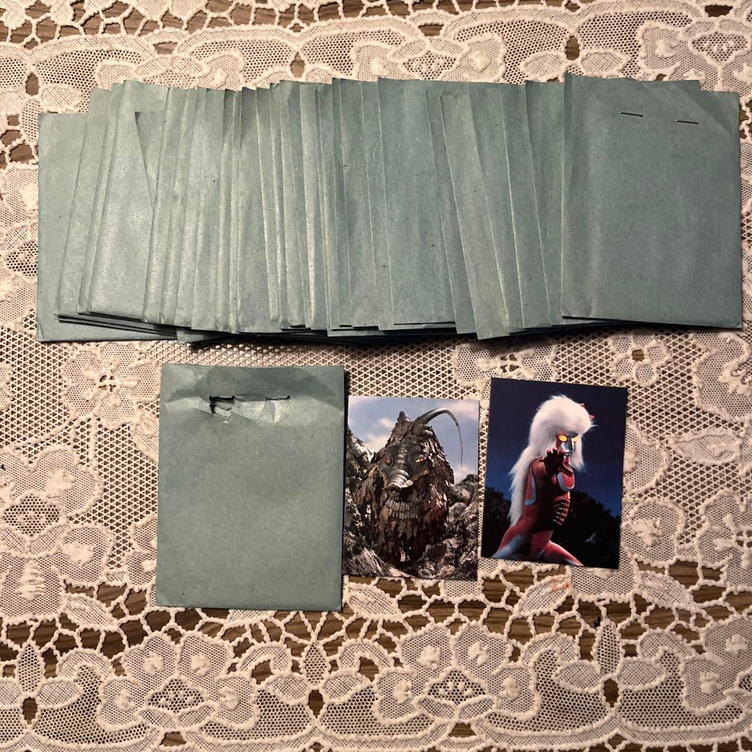 未開封 メガロマン ミニカード セット 当時物 31枚セット 駄菓子 昭和